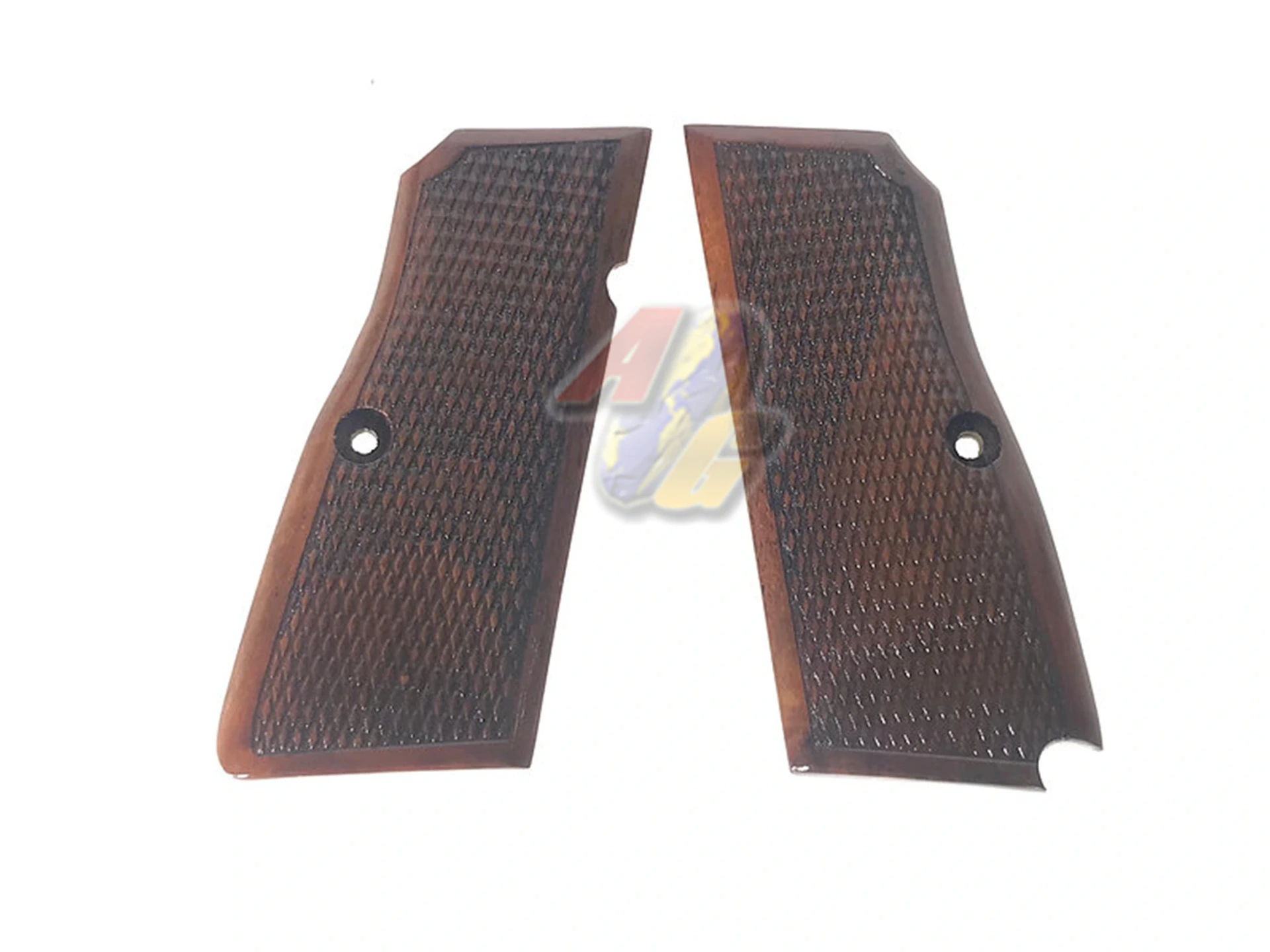 KIMPOI SHOP High Power Wood Grip for WE/ Tanaka High Power GBB - Type A ...